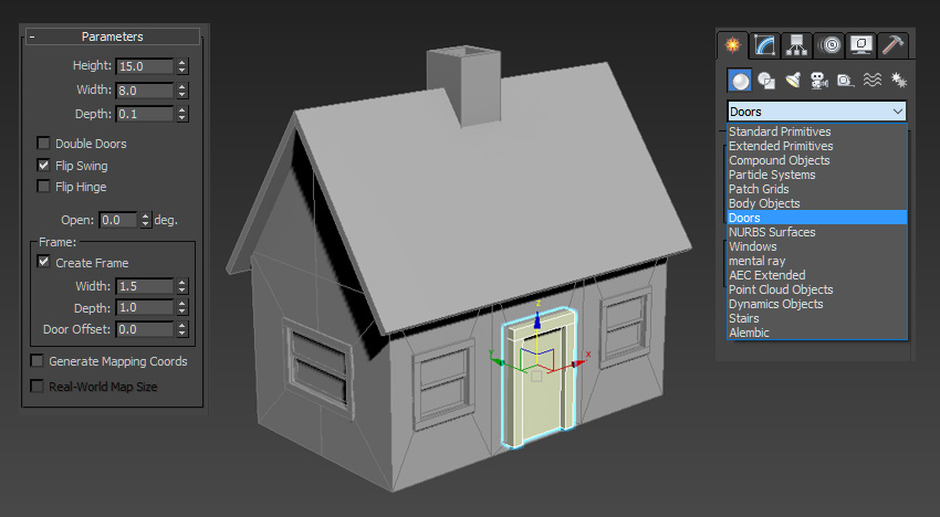 ساخت یک خانه سه بعدی در 3DS MAX